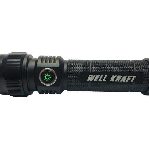 Професійний світлодіодний ліхтар 350lm Well Kraft ZF7543-1 з поворотною лампою та магнітом