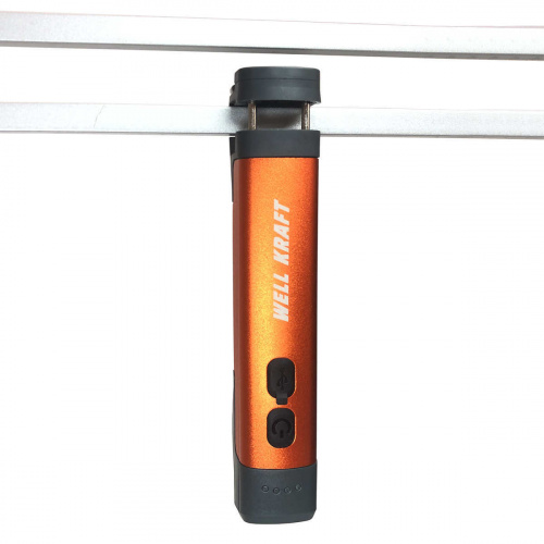 Професійний світлодіодний ліхтар 400lm Well Kraft ZF6620 з поворотною лампою та магнітом