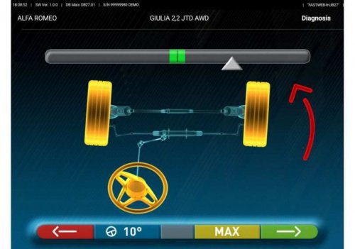 Стенд розвал сходження Ravaglioli TD2.0 WiFi