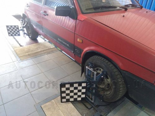 Стенд развал схождения Well Kraft Fox 3D