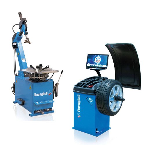 Шиномонтажный комплект Ravaglioli G7441V.22 + G3.140R