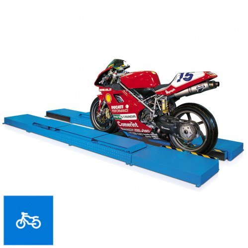 Роликовий гальмівний стенд Ravaglioli RAV RT085MPF, 0.5 т/вісь для мотоциклів та мототехніки