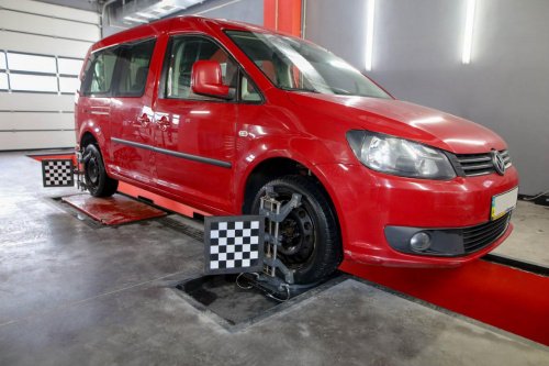 Стенд развал схождения Well Kraft Fox 3D