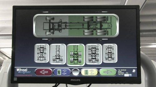 Вантажний стенд розвал сходження Ravaglioli TD8060TWSR