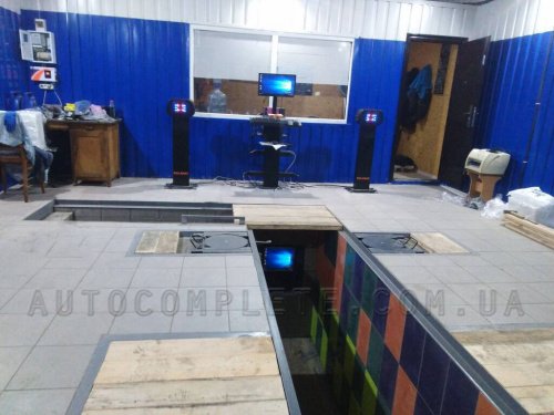 Стенд развал схождения Well Kraft Fox 3D