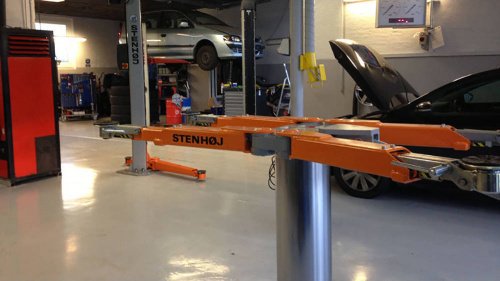 Подъемник плунжерный Autop Stenhoj Mono Flex H 30 (Германия) Для СТО: Автоподъемник: (Акции, Доставка)!