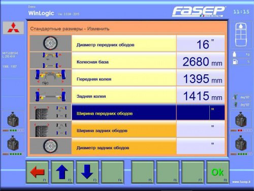Стенд развал схождения 3D Fasep ATO WinReflex VAPS