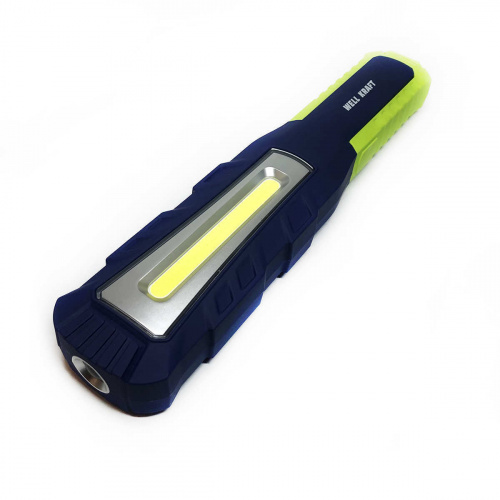 Профессиональный светодиодный фонарь 800lm Well Kraft ZF6799-A с PowerBank и тремя магнитами