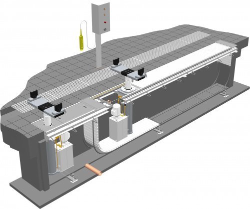 Вантажний плунжер підйомник 15т. RAVAGLIOLI RAV2150 (Італія) Для СТО: Автопідйомник: (Акції, Доставка)!