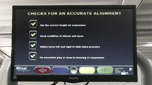 Вантажний стенд розвал сходження Ravaglioli TD8060TWSR