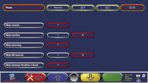 Переносные стойки для быстрой диагностики Ravaglioli Quick Control STDA3D/QC