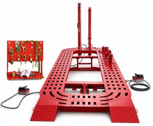 Платформенный стапель для рихтовки кузова Well Kraft 300