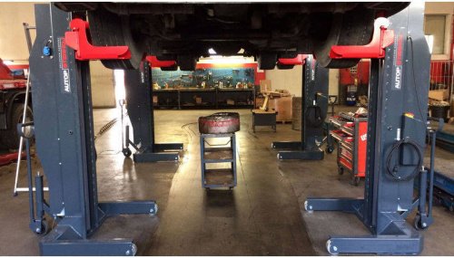 Подкатные колонны Autop Stenhoj Mobile 75 H (Германия) Для СТО: Автоподъемник: (Акции, Доставка)!