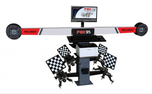 Стенд развал схождения Well Kraft Fox 3D PTX