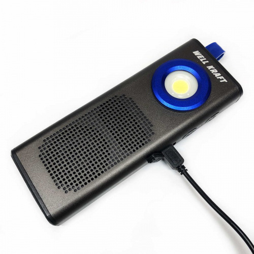 Ліхтар світлодіодний 500lm Well Kraft ZF6920 з Bluetooth колонкою та магнітом