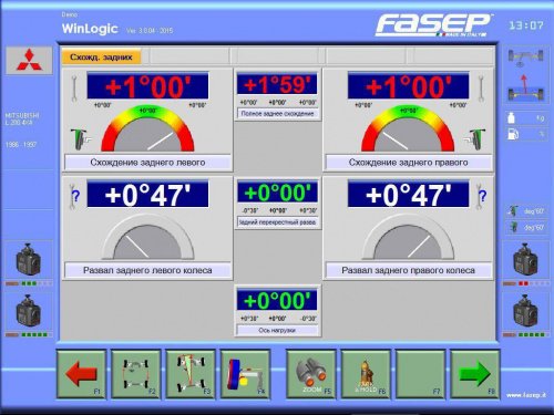 Стенд развал схождения 3D Fasep ATO WinReflex VAPS