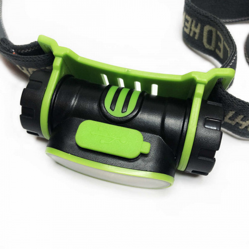 Налобний світлодіодний ліхтар 150lm Well Kraft ZF6544 із сенсорним режимом керування