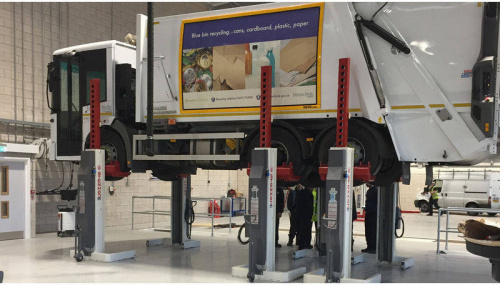 Подкатные колонны Autop Stenhoj Mobile 75 S (Германия) Для СТО: Автоподъемник: (Акции, Доставка)!