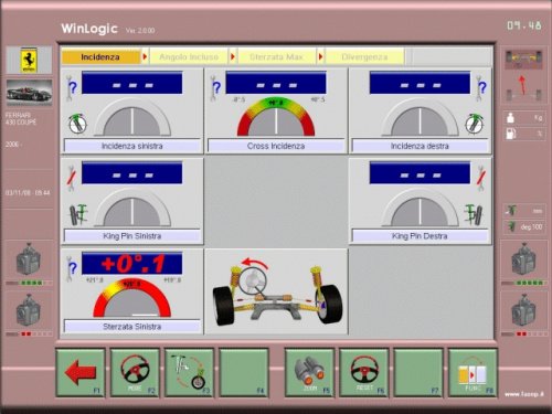 Стенд розвал сходження 3D Fasep ATOMIC.XP