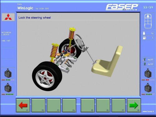 Стенд развал схождения 3D Fasep ATO WinReflex VAPS