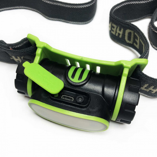 Налобний світлодіодний ліхтар 150lm Well Kraft ZF6544 із сенсорним режимом керування