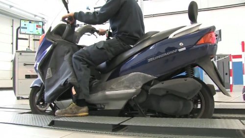 Роликовий гальмівний стенд Ravaglioli RAV RT085MPF, 0.5 т/вісь для мотоциклів та мототехніки