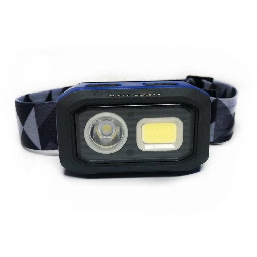 Ліхтар налобний світлодіодний 500lm Well Kraft ZF6578 з сенсорним керуванням