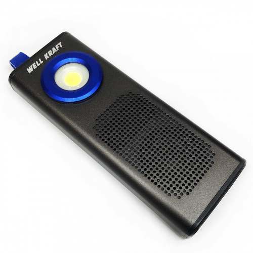 Ліхтар світлодіодний 500lm Well Kraft ZF6920 з Bluetooth колонкою та магнітом