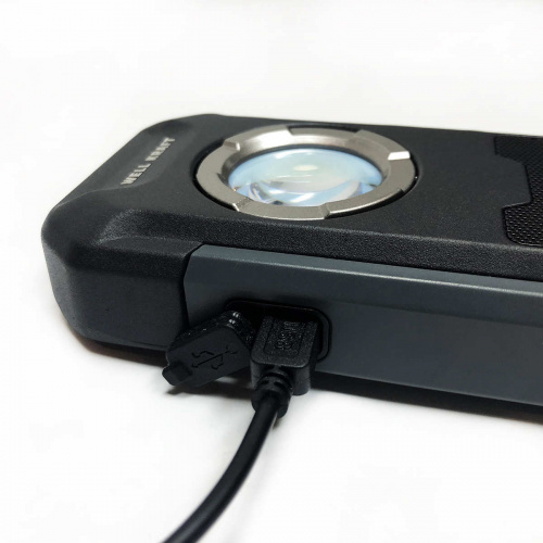 Фонарь светодиодный 550lm Well Kraft ZF6603 с Bluetooth колонкой и магнитом