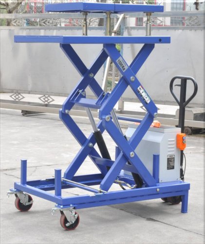 Мобильный гидравлический подъемный стол 1.5т Well Kraft BS120E Для СТО: Автоподъемник: (Акции, Доставка)!