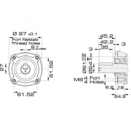 Помпа Lavor CL 54-20 21-200 с правым валом