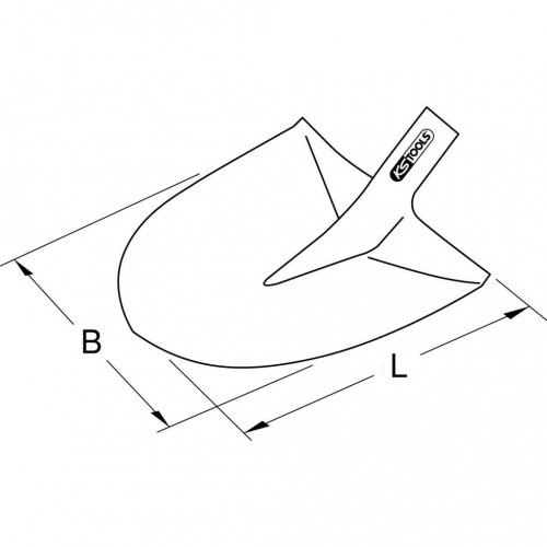 Лопата KS Tools 144.0811