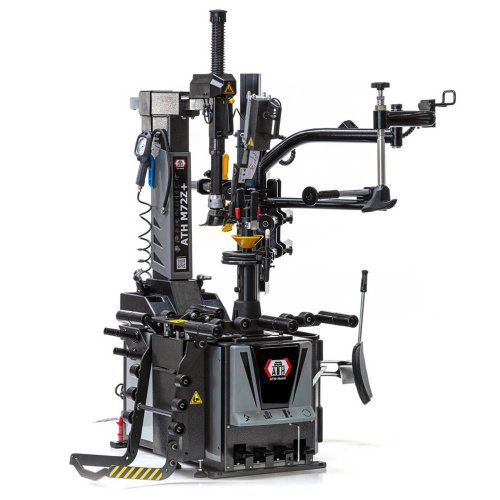 Двошвидкісний шиномонтажний верстат автомат із підйомником колеса ATH M72Z Plus