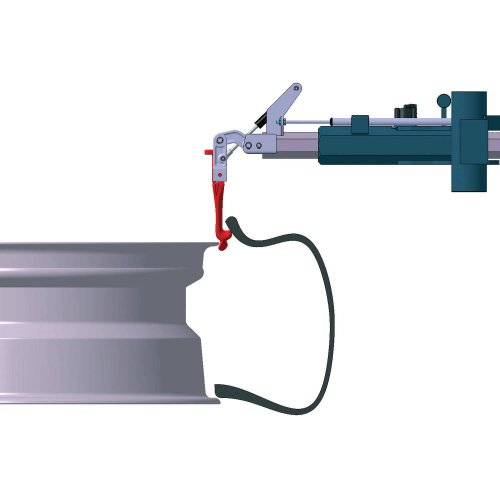 Автоматический шиномонтажный станок Ravaglioli G1180.3 безрычажный