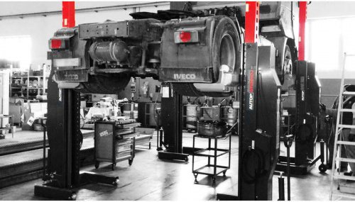 Подкатные колонны Autop Stenhoj Mobile 75 H (Германия) Для СТО: Автоподъемник: (Акции, Доставка)!