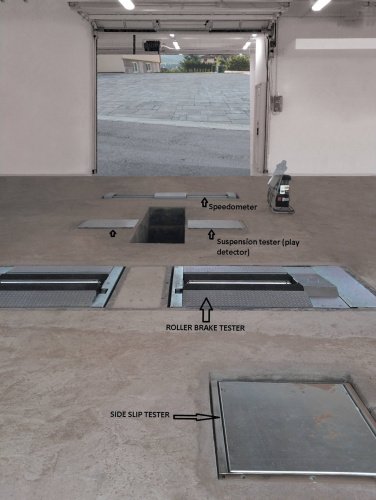 Стенд перевірки швидкості Ravaglioli RT700V