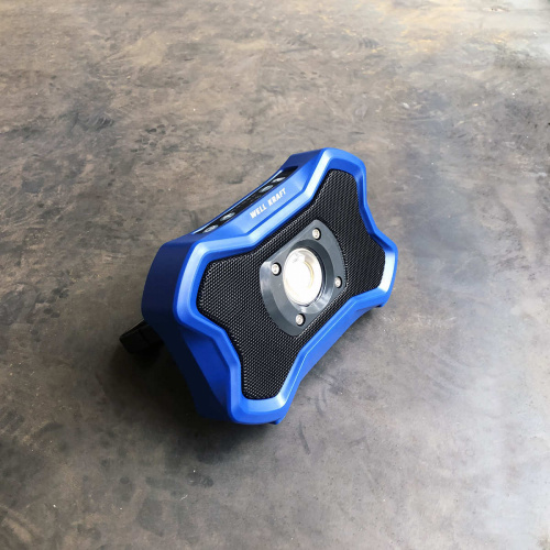 Прожектор світлодіодний 1000lm Well Kraft ZF6925 з Bluetooth колонкою та функцією PowerBank