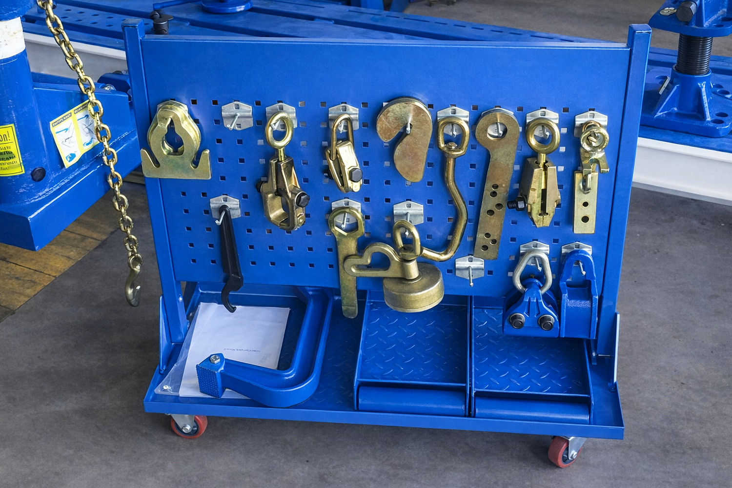 Платформний стапель для рихтування кузова Well Kraft 950