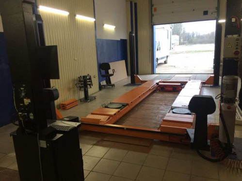 Стенд развал схождения Well Kraft Genie 3D