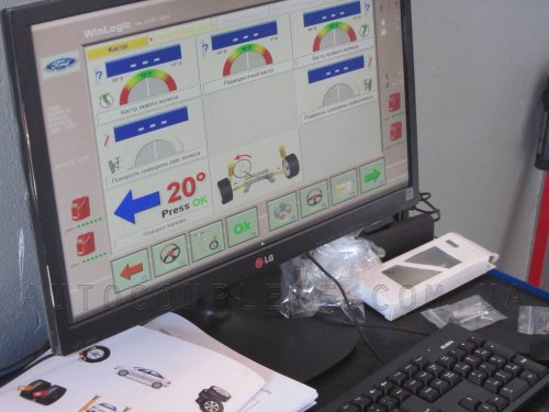 Стенд розвал сходження 3D Fasep ATOMIC.XP