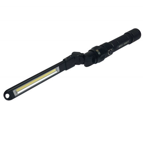 Професійний світлодіодний ліхтар 350lm Well Kraft ZF7543-1 з поворотною лампою та магнітом