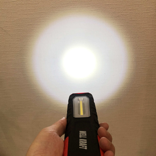 Ліхтар світлодіодний 420lm Well Kraft ZF6814 з двома лампами та магнітом