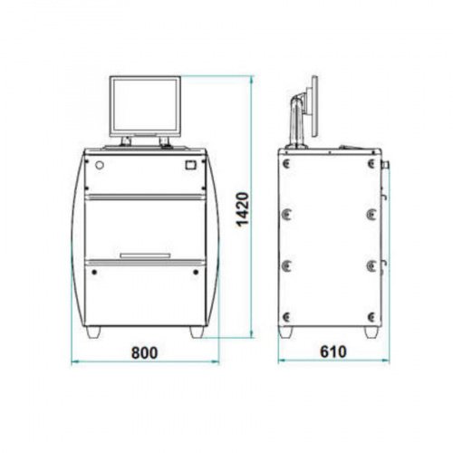 Консоль управления с монитором Ravaglioli RT009TFVE