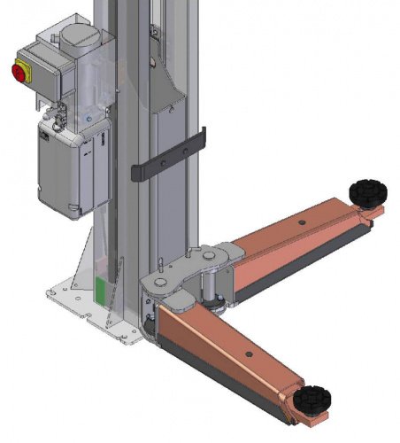 Подъемник двухстоечный 4.5т Ravaglioli KPH 370.42LIKex (Италия) Для СТО: Автоподъемник: (Акции, Доставка)!