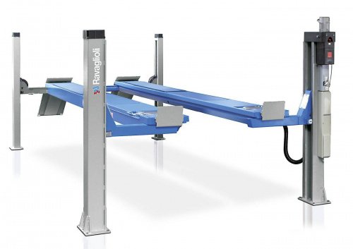 Підйомник чотиристійковий 5т Ravaglioli 4503 OF під розвал сходження (Італія) Для СТО: Автопідйомник: (Акції, Доставка)!