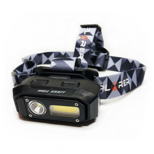 Налобний світлодіодний ліхтар 1000lm Well Kraft ZF6569