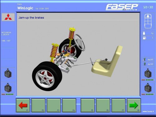 Стенд развал схождения 3D Fasep ATO WinReflex VAPS