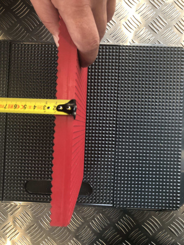 Комплект гумових пластин AutopStenhoj 20 мм для платформних підйомників 4 шт. (11005) Для СТО: Автопідйомник: (Акції, Доставка)!