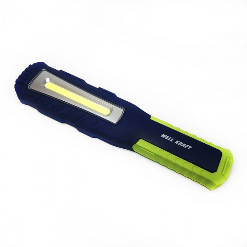 Профессиональный светодиодный фонарь 800lm Well Kraft ZF6799-A с PowerBank и тремя магнитами