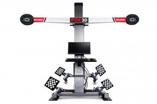 Стенд развал схождения Well Kraft Fox 3D DT-VH